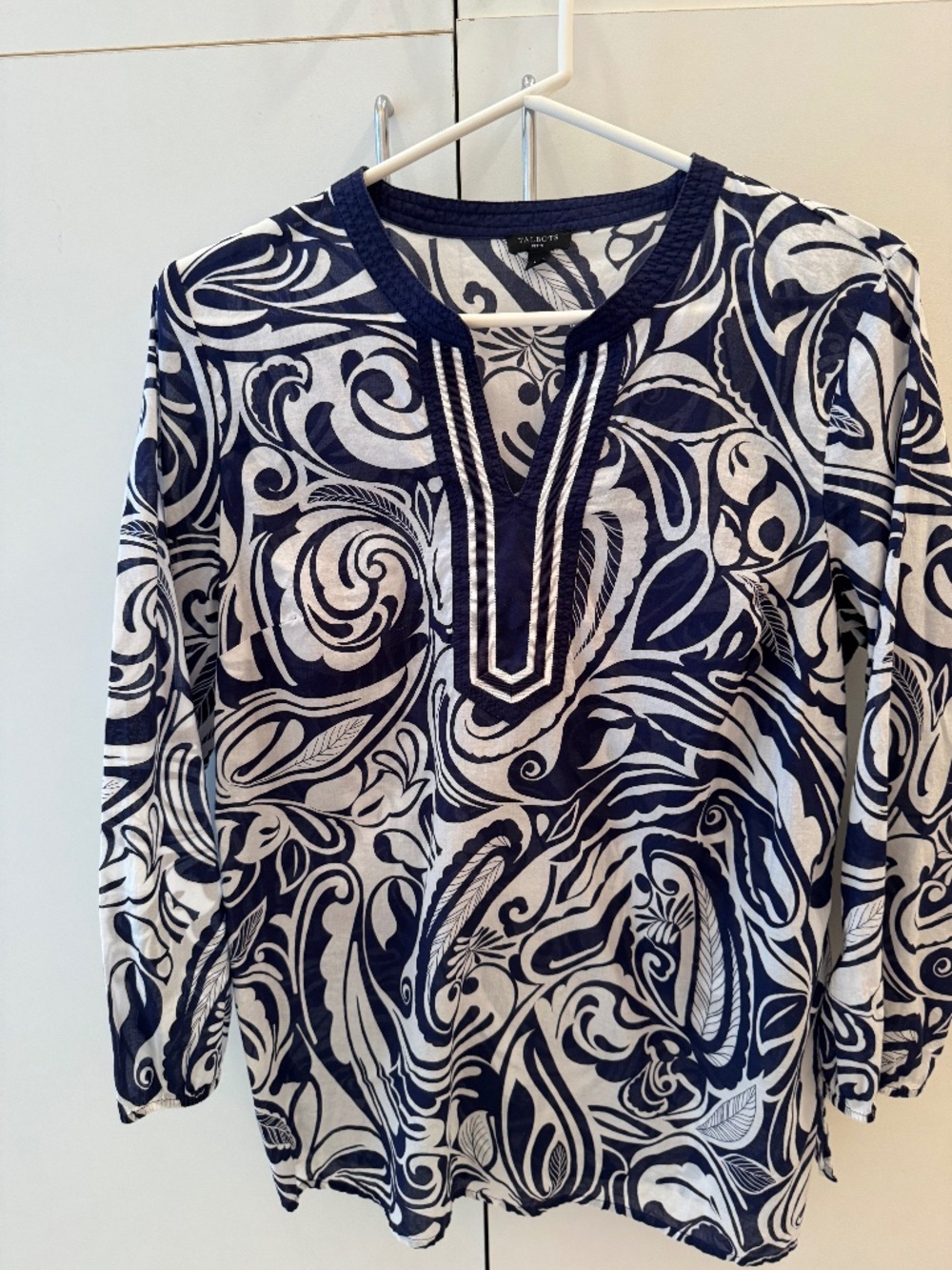 Talbots Cotton Top